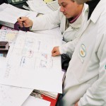 hommes ordinateurs Responsable Environnement