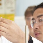 Laboratoire, analyse, jeunes, test, essai