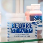 Plaquette de beurre de Paris, vitrine, salon de l'agriculture